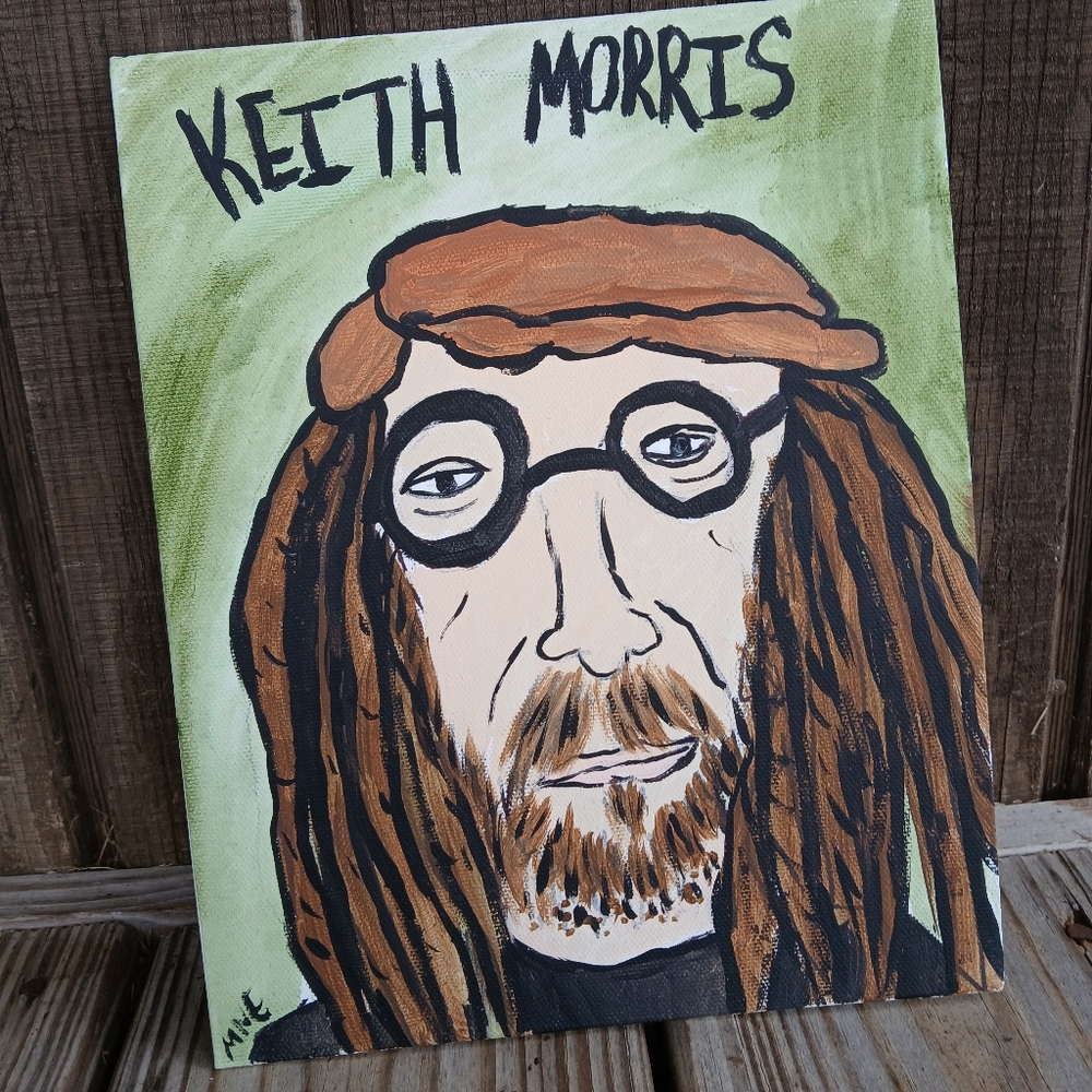 Keith Morris Portrait Painting